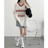 韓国ファッション 長袖 tシャツ | VIVID LADY | 詳細画像13
