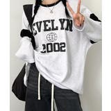 オーバーサイズトップス ロゴ入りスウェットシャツ レディース | VIVID LADY | 詳細画像11