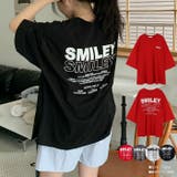 バックプリントロゴ半袖Tシャツ レディース 夏 | VIVID LADY | 詳細画像1 