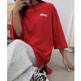 バックプリントロゴ半袖Tシャツ レディース 夏 | VIVID LADY | 詳細画像16 