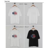 プリントロゴ半袖Tシャツ レディース 夏 | VIVID LADY | 詳細画像23