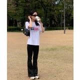 プリントロゴ半袖Tシャツ レディース 夏 | VIVID LADY | 詳細画像8