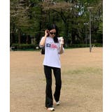 プリントロゴ半袖Tシャツ レディース 夏 | VIVID LADY | 詳細画像10