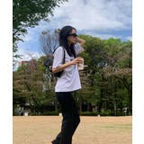 プリントロゴ半袖Tシャツ レディース 夏 | VIVID LADY | 詳細画像12