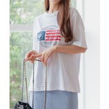 プリントロゴ半袖Tシャツ レディース 夏 | VIVID LADY | 詳細画像2