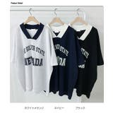 ロゴ入りⅤネックtシャツ レディース 配色 | VIVID LADY | 詳細画像22