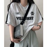 ロゴ入りⅤネックtシャツ レディース ブロークコア | VIVID LADY | 詳細画像7