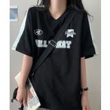 ロゴ入りⅤネックtシャツ レディース ブロークコア | VIVID LADY | 詳細画像17