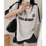 ロゴ入りⅤネックtシャツ レディース ブロークコア | VIVID LADY | 詳細画像11