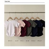 サイドシャーリング入り半袖Tシャツ レディース 夏 | VIVID LADY | 詳細画像24