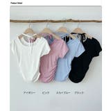 リボン付ネック半袖tシャツ レディース 半袖 | VIVID LADY | 詳細画像19