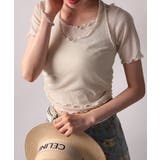 メロウホルターネックレイヤード風リブTシャツ | VIVID LADY | 詳細画像19