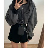 オーバーサイズ ボーダー ロンT | VIVID LADY | 詳細画像10 