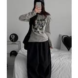 ナンバリングプリント Tシャツ ロンT | VIVID LADY | 詳細画像13 