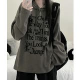 ワッフル プルオーバーパーカー フード付き トップス | VIVID LADY | 詳細画像6 