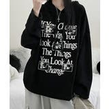 ワッフル プルオーバーパーカー フード付き トップス | VIVID LADY | 詳細画像30 