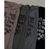 ワッフル プルオーバーパーカー フード付き トップス | VIVID LADY | 詳細画像41 