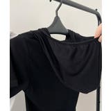 キャミソールレイヤード風 スリムTシャツ フード付き | VIVID LADY | 詳細画像21