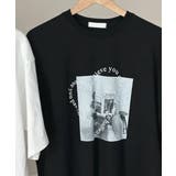 ハート文字プリント ボクシー 半袖Tシャツ | VIVID LADY | 詳細画像10