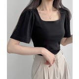 ショルダーギャザー 半袖Tシャツ | VIVID LADY | 詳細画像13 
