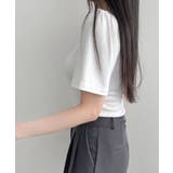 ショルダーギャザー 半袖Tシャツ | VIVID LADY | 詳細画像5 