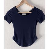 ラウンドヘム ショート丈 半袖Tシャツ | VIVID LADY | 詳細画像21
