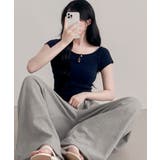 パール ショート丈 半袖Tシャツ | VIVID LADY | 詳細画像15