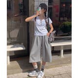 クルーネック シンプル半袖Tシャツ | VIVID LADY | 詳細画像8