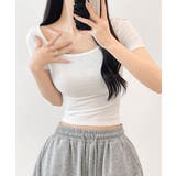 バックスリット コンパクトTシャツ | VIVID LADY | 詳細画像7