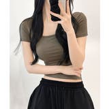 バックスリット コンパクトTシャツ | VIVID LADY | 詳細画像12