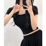 バックスリット コンパクトTシャツ | VIVID LADY | 詳細画像18
