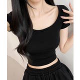 バックスリット コンパクトTシャツ | VIVID LADY | 詳細画像21