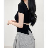 バックスリット コンパクトTシャツ | VIVID LADY | 詳細画像24