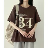 オーバーサイズ ナンバリングTシャツ | VIVID LADY | 詳細画像12