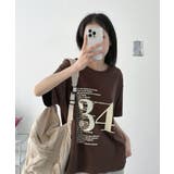 オーバーサイズ ナンバリングTシャツ | VIVID LADY | 詳細画像17