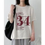 オーバーサイズ ナンバリングTシャツ | VIVID LADY | 詳細画像2