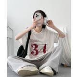 オーバーサイズ ナンバリングTシャツ | VIVID LADY | 詳細画像8
