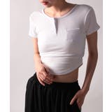 リブヘンリーネック半袖Tシャツ | VIVID LADY | 詳細画像25