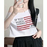 オフショルダー クロップド半袖Tシャツ | VIVID LADY | 詳細画像2