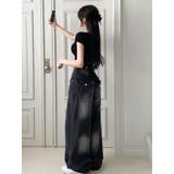 バックレースアップ クロップドTシャツ | VIVID LADY | 詳細画像13