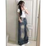 バックレースアップ クロップドTシャツ | VIVID LADY | 詳細画像6