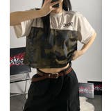 メッシュ切り替えカモフラージュTシャツ | VIVID LADY | 詳細画像12