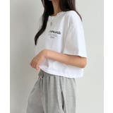 バックプリント クロップドTシャツ | VIVID LADY | 詳細画像10