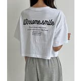バックプリント クロップドTシャツ | VIVID LADY | 詳細画像11