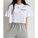 バックプリント クロップドTシャツ | VIVID LADY | 詳細画像12