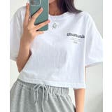 バックプリント クロップドTシャツ | VIVID LADY | 詳細画像14