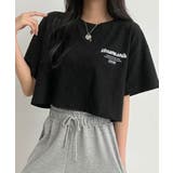 バックプリント クロップドTシャツ | VIVID LADY | 詳細画像2
