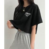 バックプリント クロップドTシャツ | VIVID LADY | 詳細画像4