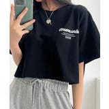 バックプリント クロップドTシャツ | VIVID LADY | 詳細画像5