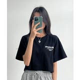 バックプリント クロップドTシャツ | VIVID LADY | 詳細画像7
